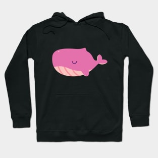 Pink Whale Viral Trending Kpop Design For Mental Health Hoodie